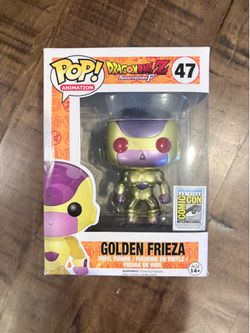 Funko Pop! Dragon Ball Super Golden Frieza Red Eyes #47 (SDCC bundle) W/Hardcase
