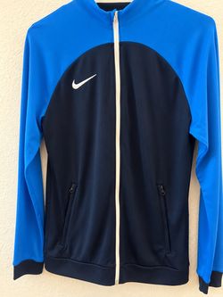Nike Full-Zip Track Jacket Blue Navy size medium