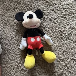 Mickey Mouse talking plushie