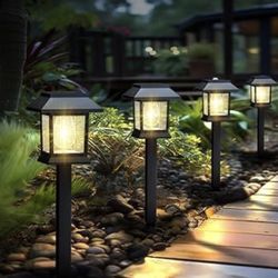 Solar Lights Outdoor,12 Pack 3000K Waterproof  X(367)