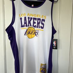 BRAND NEW NBA LA Lakers Basketball Purple Jersey Tank Top Mens Size L