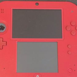Nintendo 2Ds In Red 