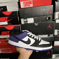 Nike SB Dunk Low Court Purple size 12 Close To DS