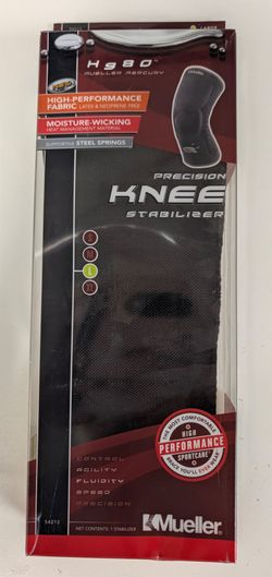 New Mueller Precision Knee Stabilizer - Size M and L, $40/ea