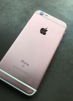 iPhone 6s rose gold