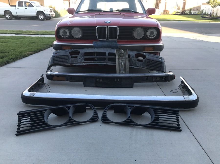 Bmw e30 euro bumpers, euro grills, euro valance