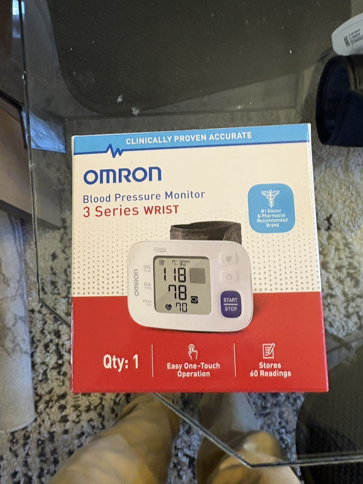 Omron Blood Pressure Monitor 