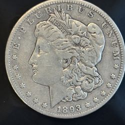 1893-CC Morgan Silver Dollar – Carson City Key Date