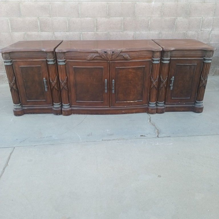 Wood TV Stand