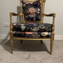 One of A Kind Pair Of Accent Chairs 
