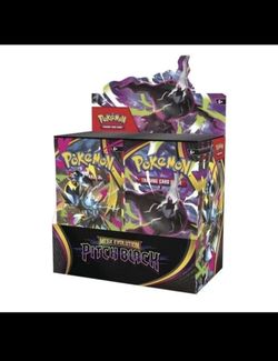 Pokemon pitch black booster box pre-order