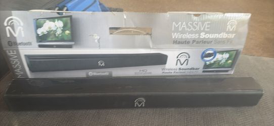 Wireless Soundbar - Music Streaming Via Bluetooth