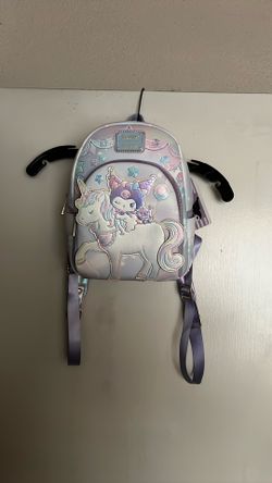 NWT! Loungefly Sanrio Kuromi Carnival Unicorn Backpack