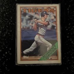 Johnny Grubb Baseball Card