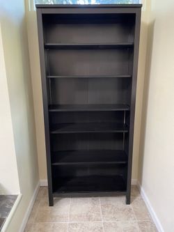 2x IKEA Hemnes bookcase black - $75 each or $125 for both or OBO