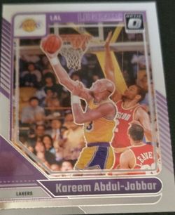 Panini 2024-25 Donruss Optic Legends Kareem Abdul-Jabbar #228 Lakers Basketball…