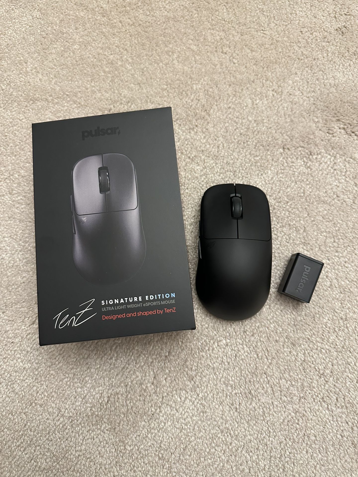 Pulsar TenZ Signature Editionh Medium Gaming Mouse