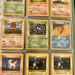 72 Vintage Pokemon Cards Heavily Played