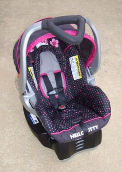 Hello kitty cheap stroller car seat
