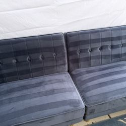 Navy Blue Couch / Bed