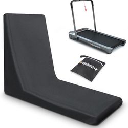 2 in 1 Under Desk Treadmill Cover, Dustproof and Waterproof Protective Oxford Cloth Cover for Home Gym Indoor Outdoor