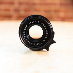 Leica Summicron 40mm F2 With Upgraded Focus Tab