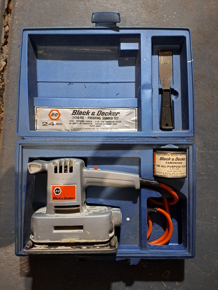 Black & Decker Finishing Sander Kit