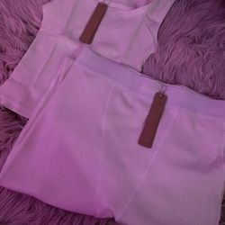 White Two Piece Skims Set ( I Can Only Take Cashapp So Text Me Before U Order)
