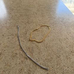 *REAL* Gold & Silver Chains