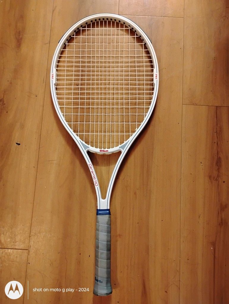 Wilson Ceramic 110 Like New Tennis Racket