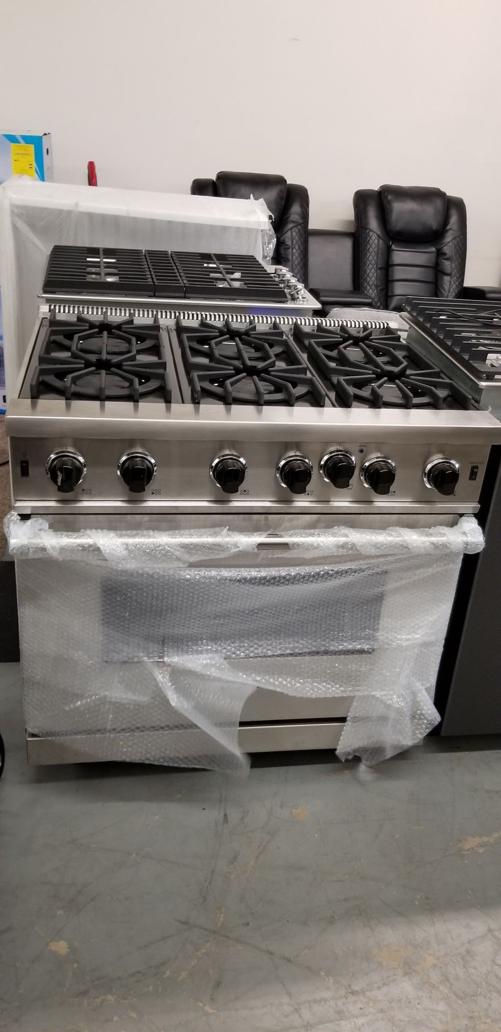 Stove Stainless Steel Gas Slide In Viking Since $39 Down Payment