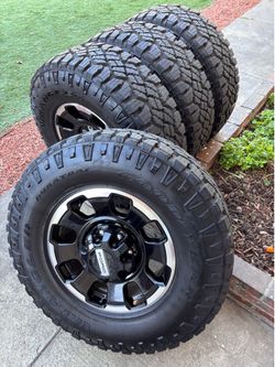 Ford tremor wheels and tires f250 f350