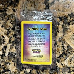 ancient mew movie promo sealed pokemon