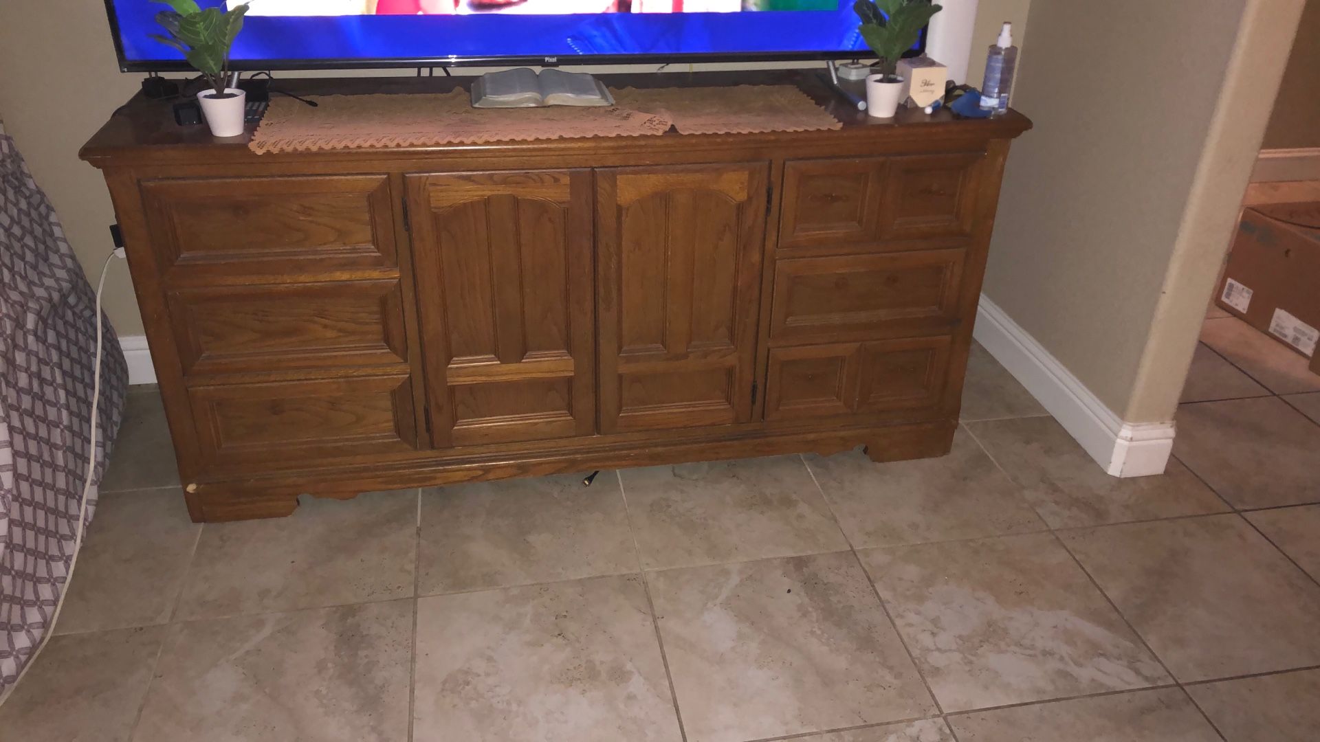 Solid Wood Stand