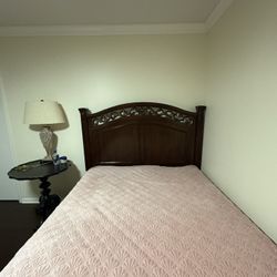 Queen Bed Frame With Box And Mattress 