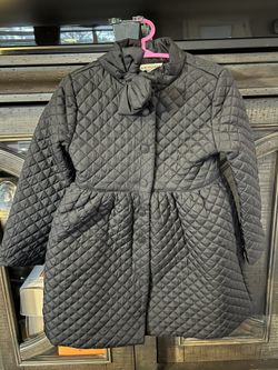 Janie And Jack Girl Long Coat Size 3-4