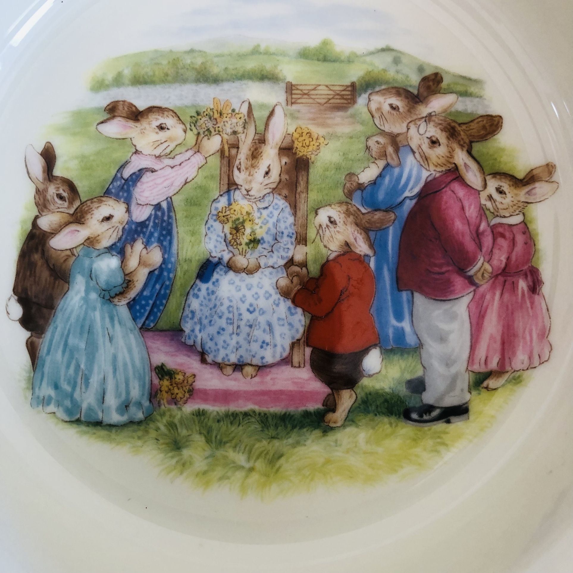 Royal Doulton Bunnykins Bowl Vintage 1988