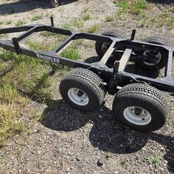 Trailer tandem axel  rated for 2 ton, 12 foot.