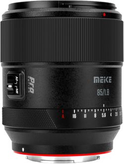 Meike 85mm F1.8 Pro Auto Focus Medium Telephoto STM Stepping Motor Full Frame High Resolution 8K Pr