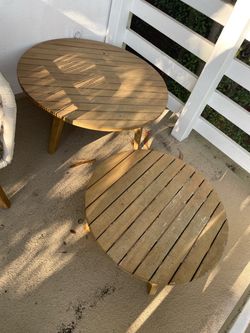 2 piece outdoor coffee table set