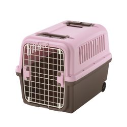 Animal Carrier Solid pink 	12 x 19 x 12 inches