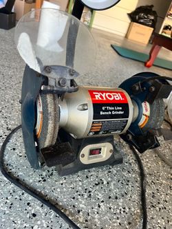 Ryobi 6” Thin Line Bench Grinder