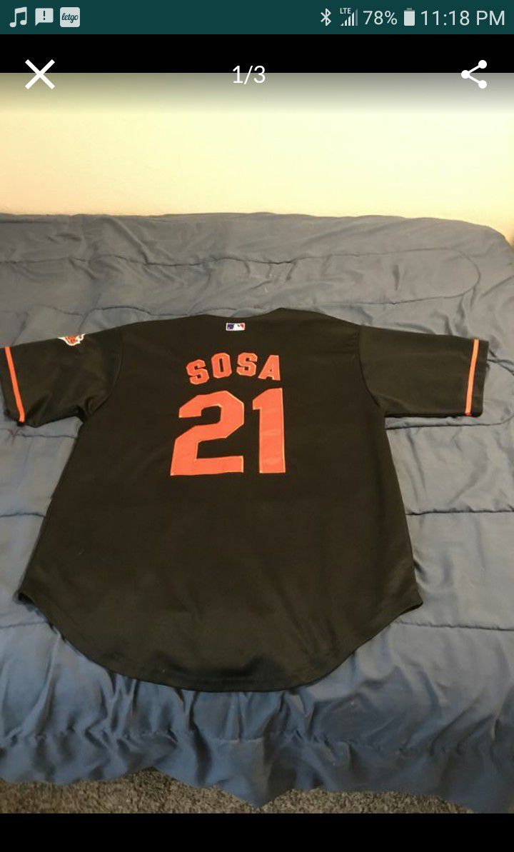 Authentic Sammy Sosa Orioles Jersey for Sale in Lynden, WA - OfferUp