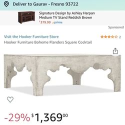 Hooker Coffee Table 
