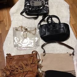 Backpack & 4 Purses For 23