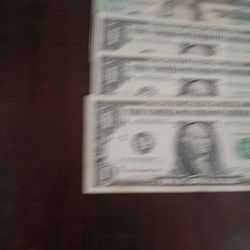 Billetes 5 billetes colecionables  vendo