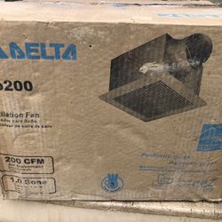 Delta pro 200 ventilation fan