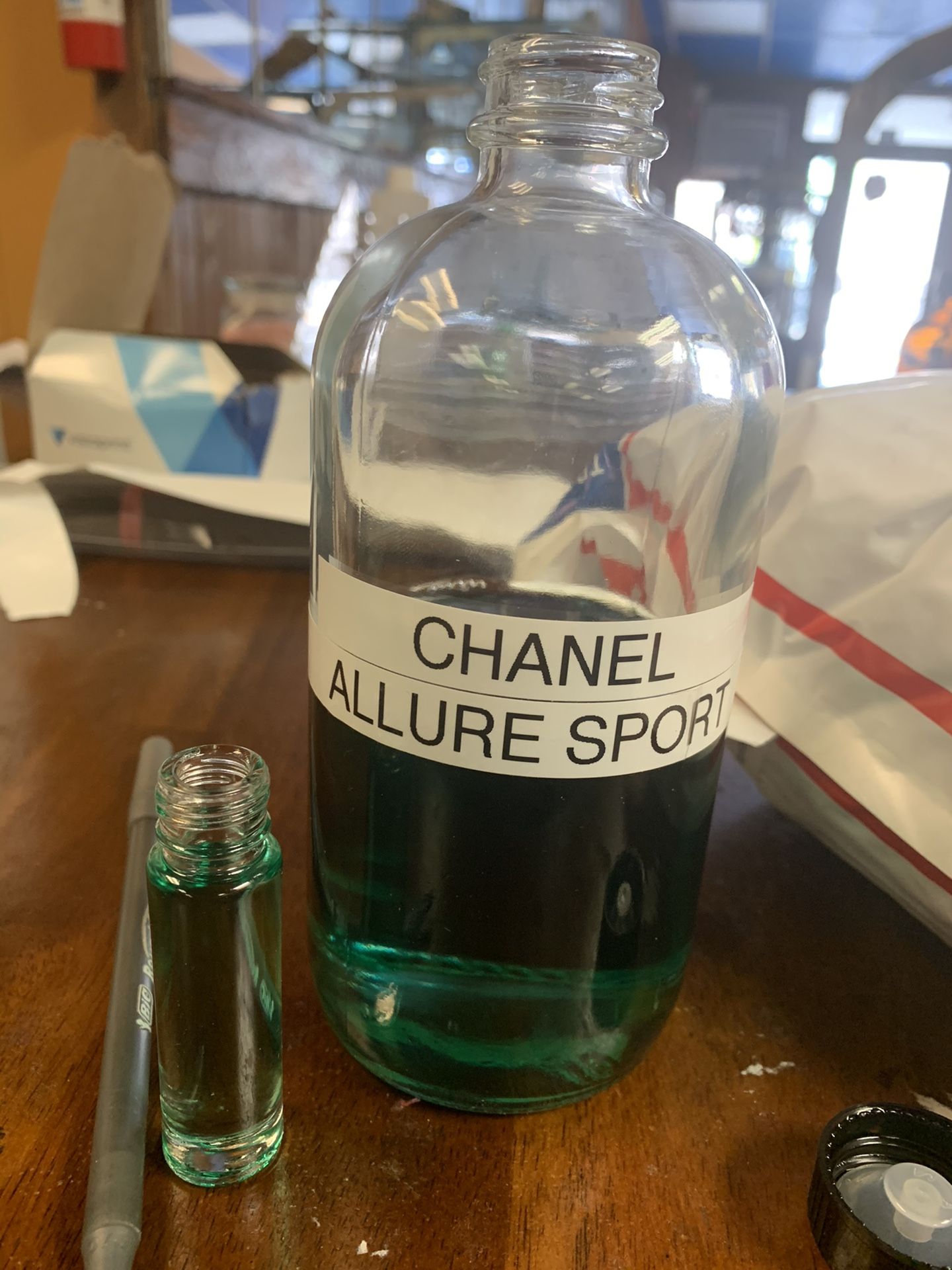 Chanel Allure Sport(m) body oil fragrances4oz