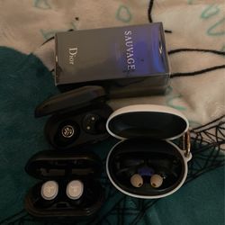 Salvage Cologne And Bluetooth Earbuds 