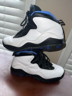 Nike Air Jordan 10 Retro Orlando Magic GS 310806 108 Sneakers Size 7Y